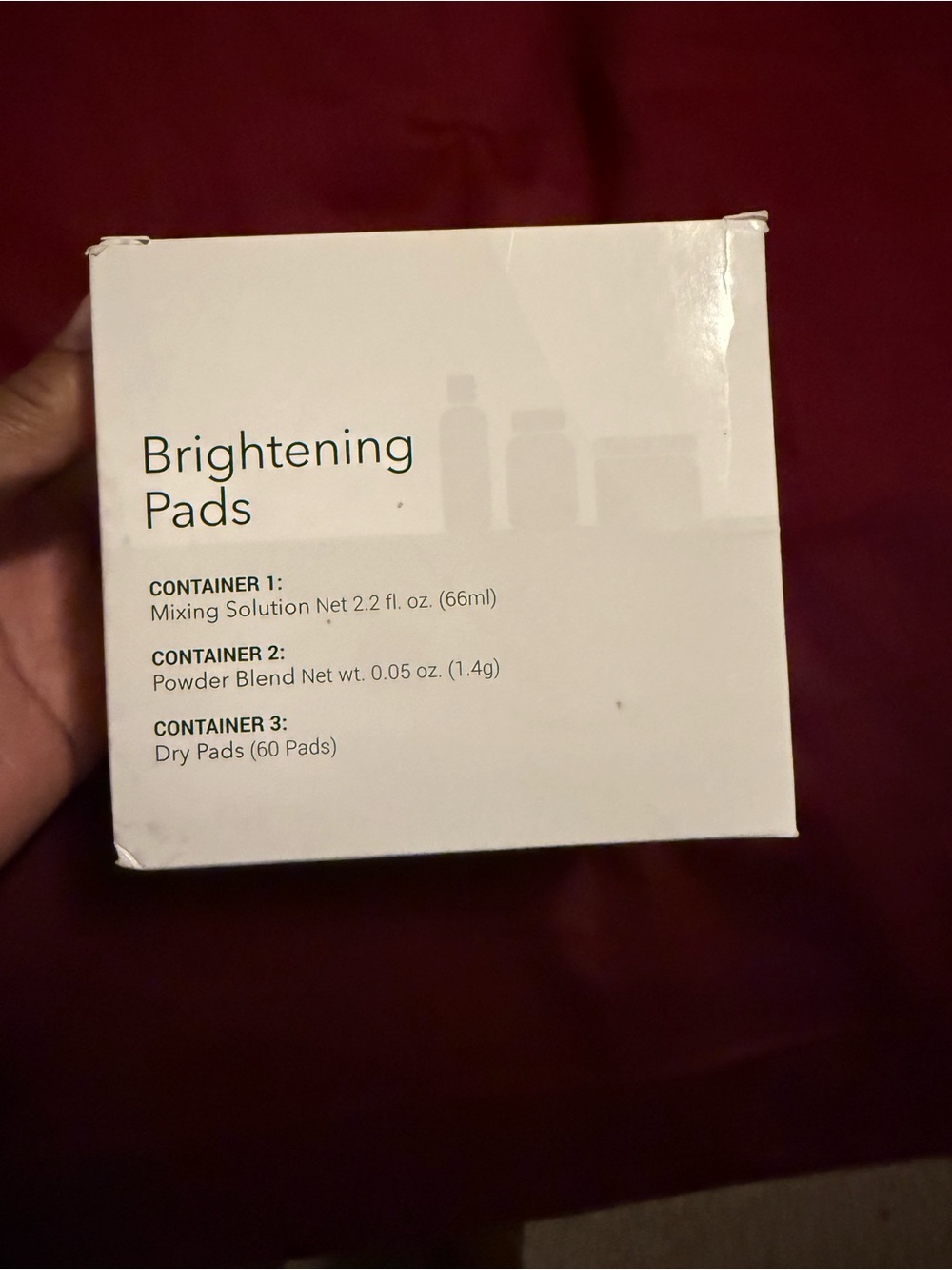 Brightening Pads - White Packaging